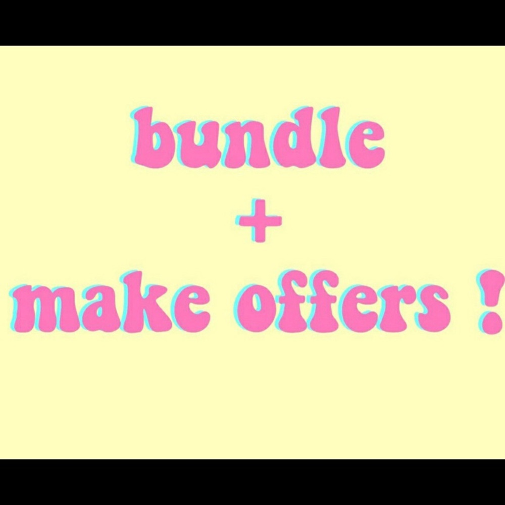 Bundle up and make offers